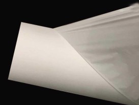 TPU膜 聚醚 中高透乳白色防水透气膜  (CWZGT4) 厚0.015mm复合布料