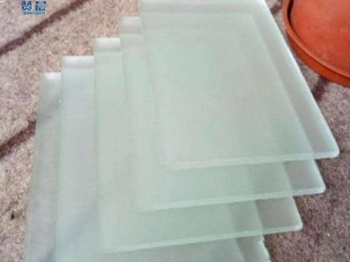 磨砂玻璃玉砂水磨砂玻璃隔断喷砂玻璃打砂玻璃